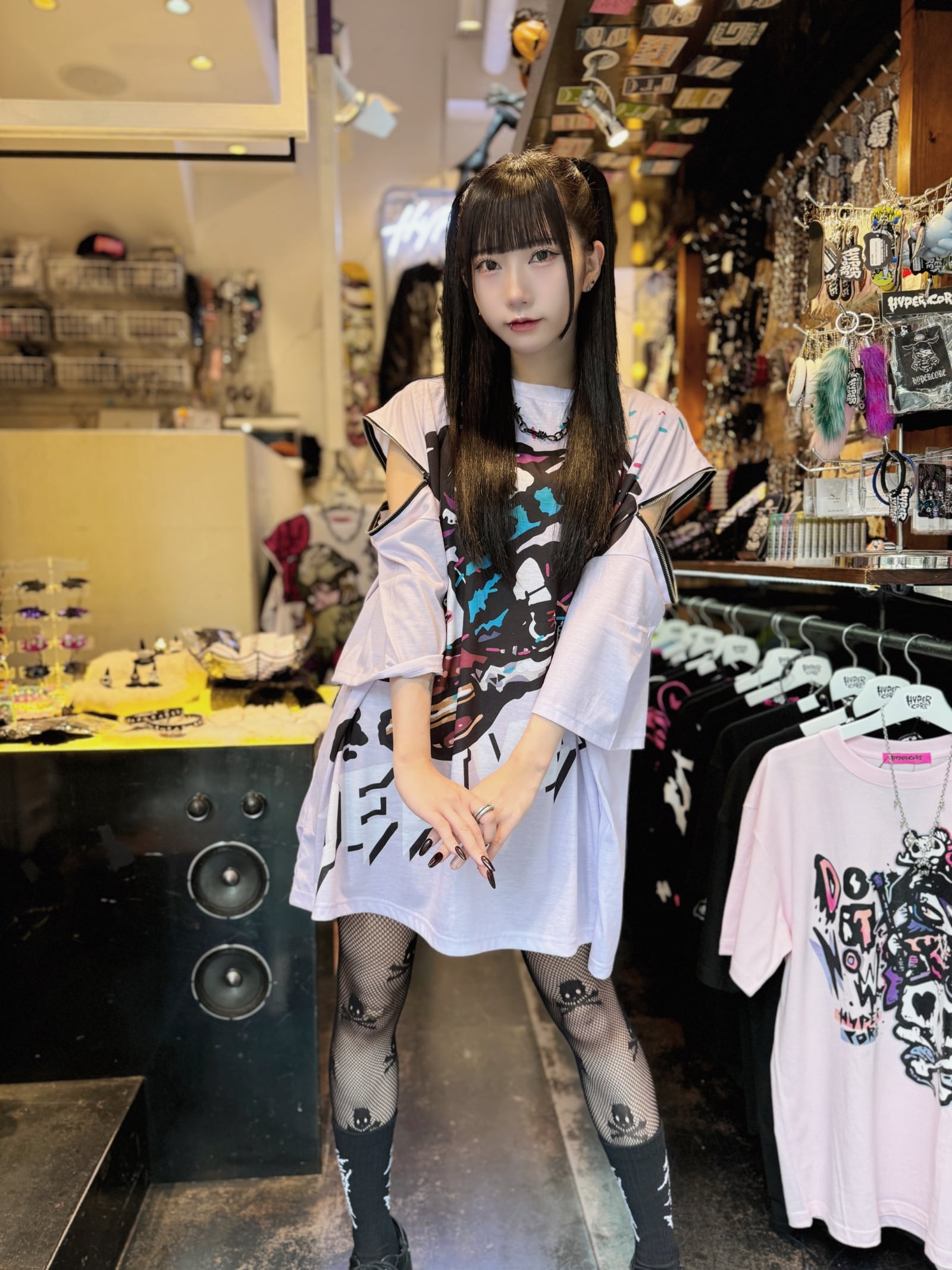Hypercore Donuts "Delivery" zip t-shirt ~ LAST ONE!