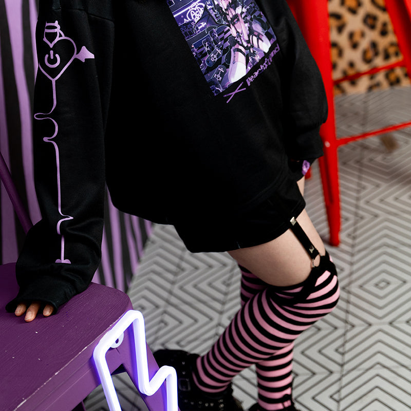 ACDC RAG x Peach Punch “Addictive Akuma” shorts