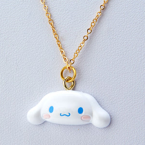 Sanrio Cinnamoroll earrings, necklace & ring gift set