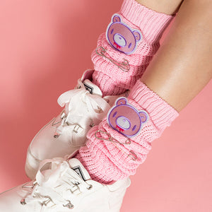 ACDC RAG & Gloomy Bear pastel long socks ~ LAST ONE!