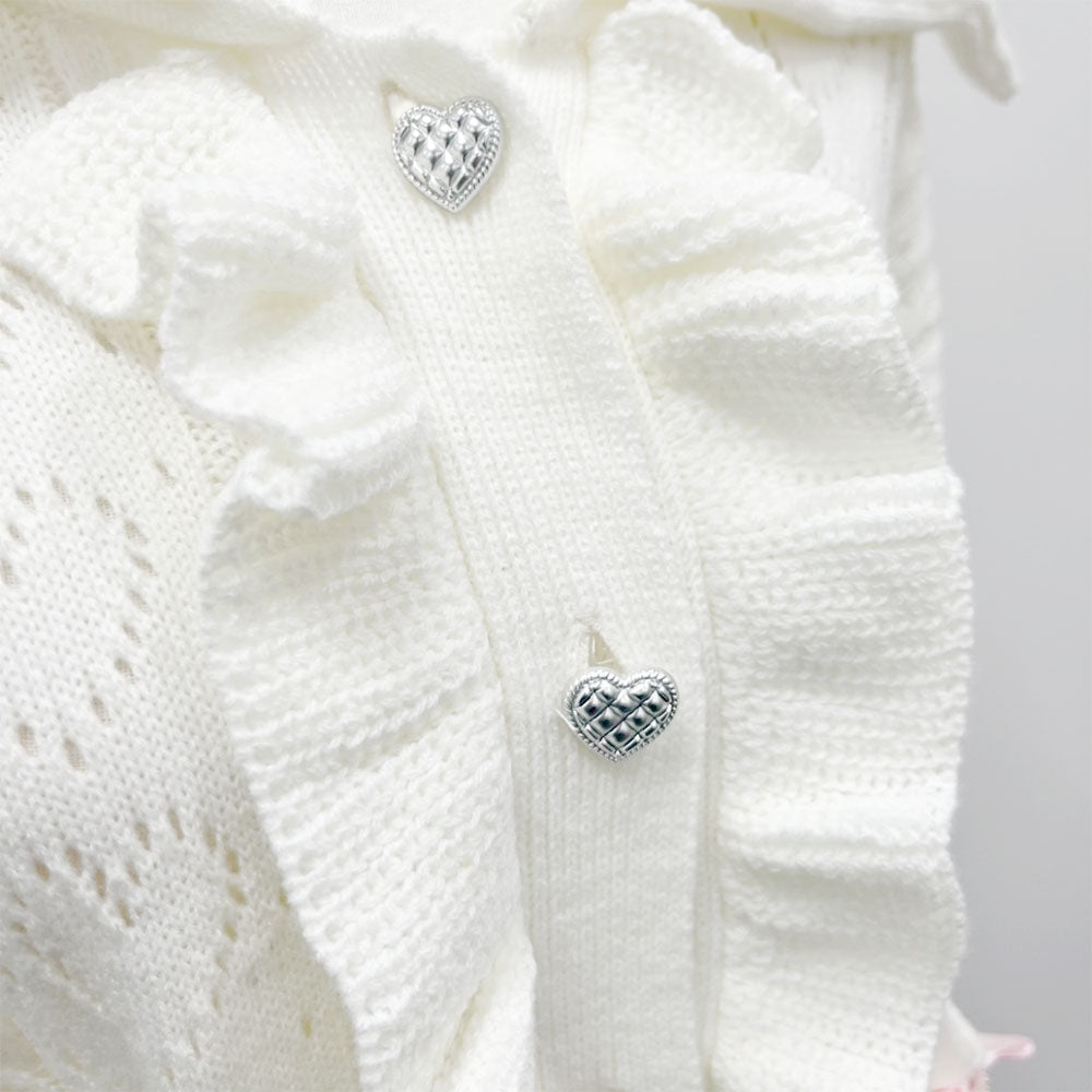 Dear My Love "Sailor Collar Frill" cardigan