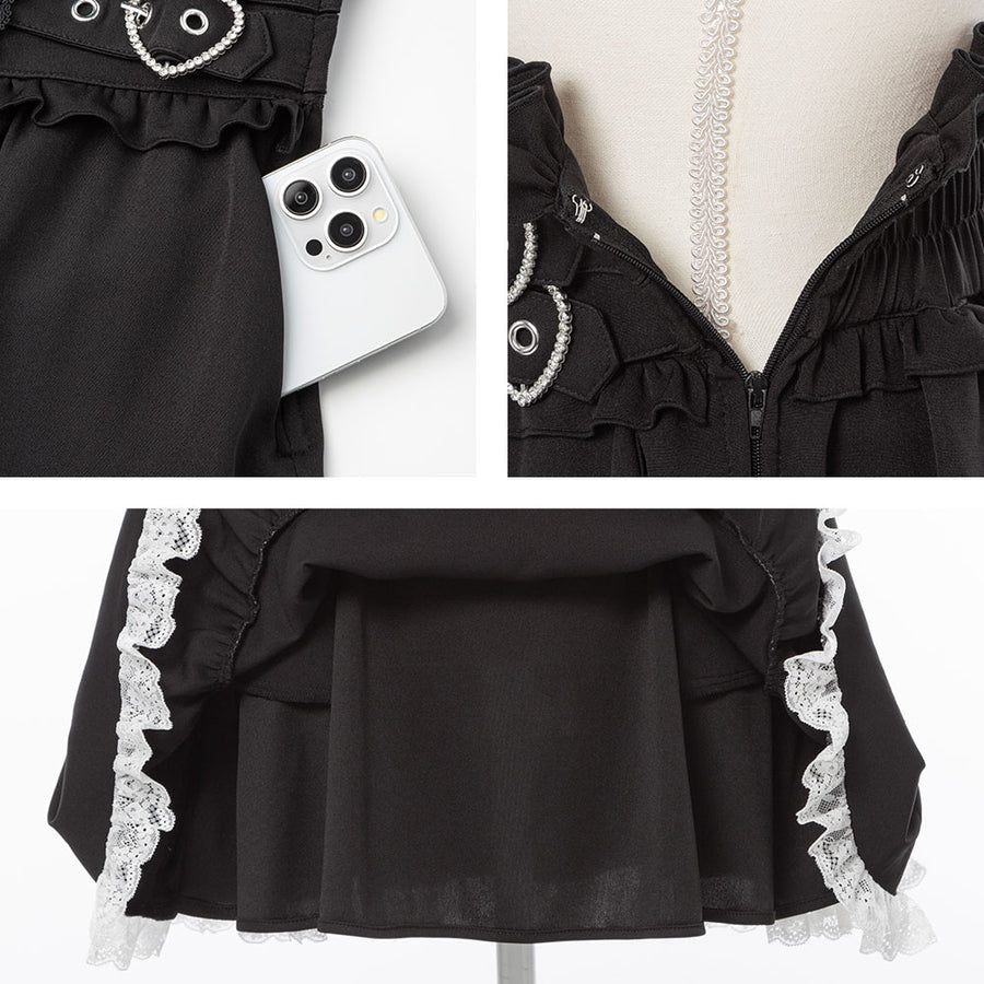 Dear My Love jirai kei tiered heart skirt ~ LAST ONE!