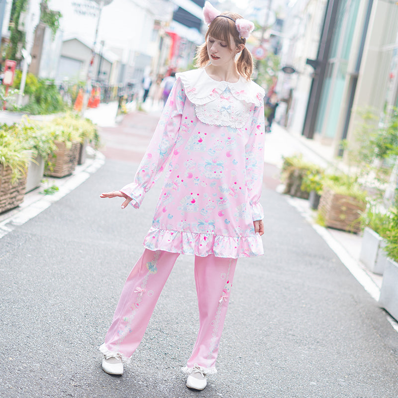 ACDC RAG "Whip Cat" pink dress