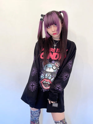 Hypercore "Stickers" knee high socks ~ LAST ONE!