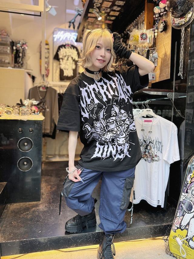 Hypercore "Itadakimasu" (let’s eat) black & purple t-shirt ~ LAST ONE!