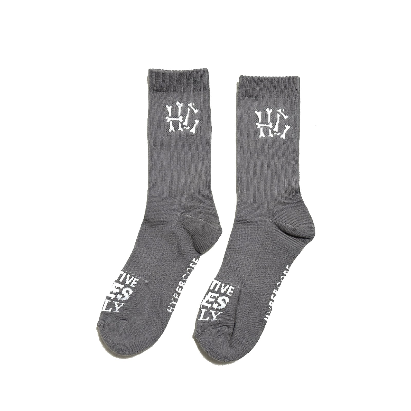 Hypercore "Bones" Positive Vibes Only socks