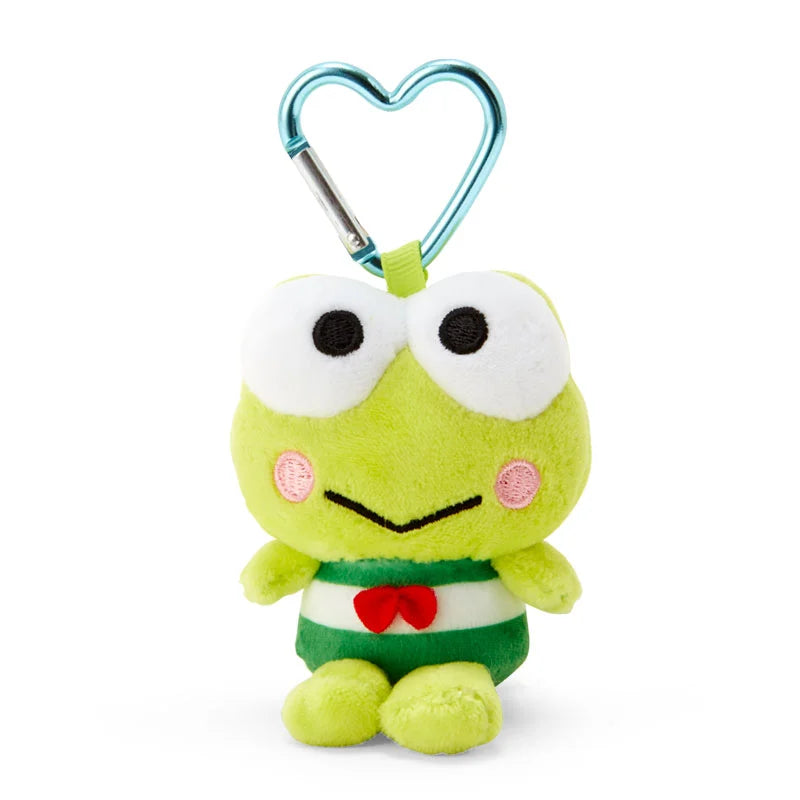 Sanrio Keroppi plushie mascot with heart clip ~ LAST ONE!