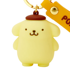 Sanrio Pompompurin 3D figure keyring