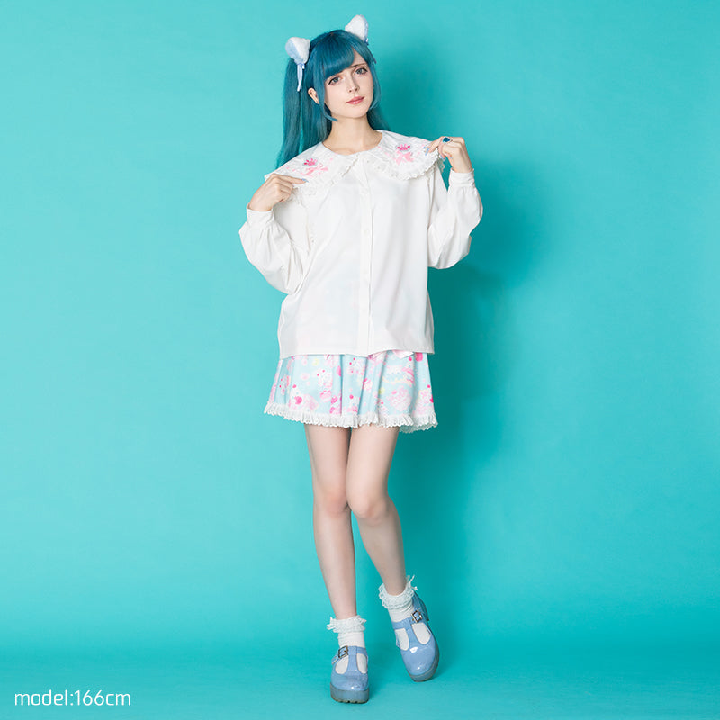 ACDC RAG "Whip Cat" sailor blouse