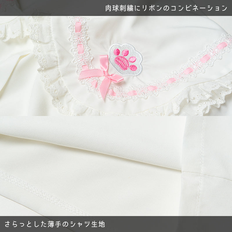 ACDC RAG "Whip Cat" sailor blouse