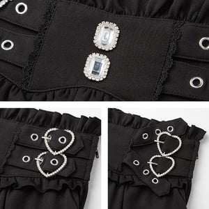 Dear My Love jirai kei tiered heart skirt ~ LAST ONE!