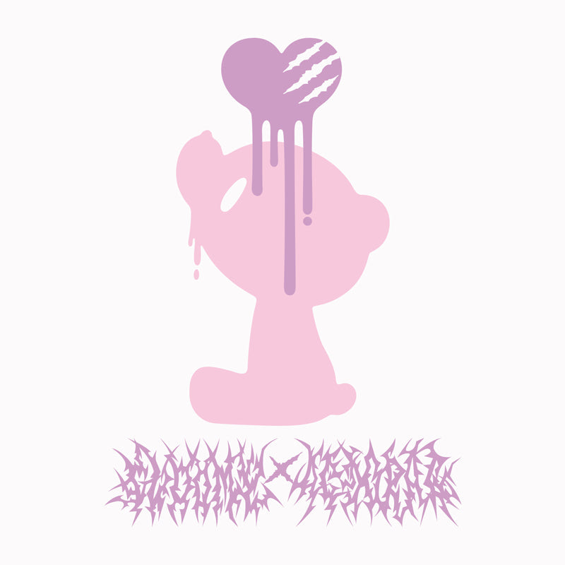 ACDC RAG & Gloomy Bear pastel ring huge t-shirt