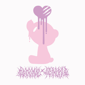 ACDC RAG & Gloomy Bear pastel ring huge t-shirt