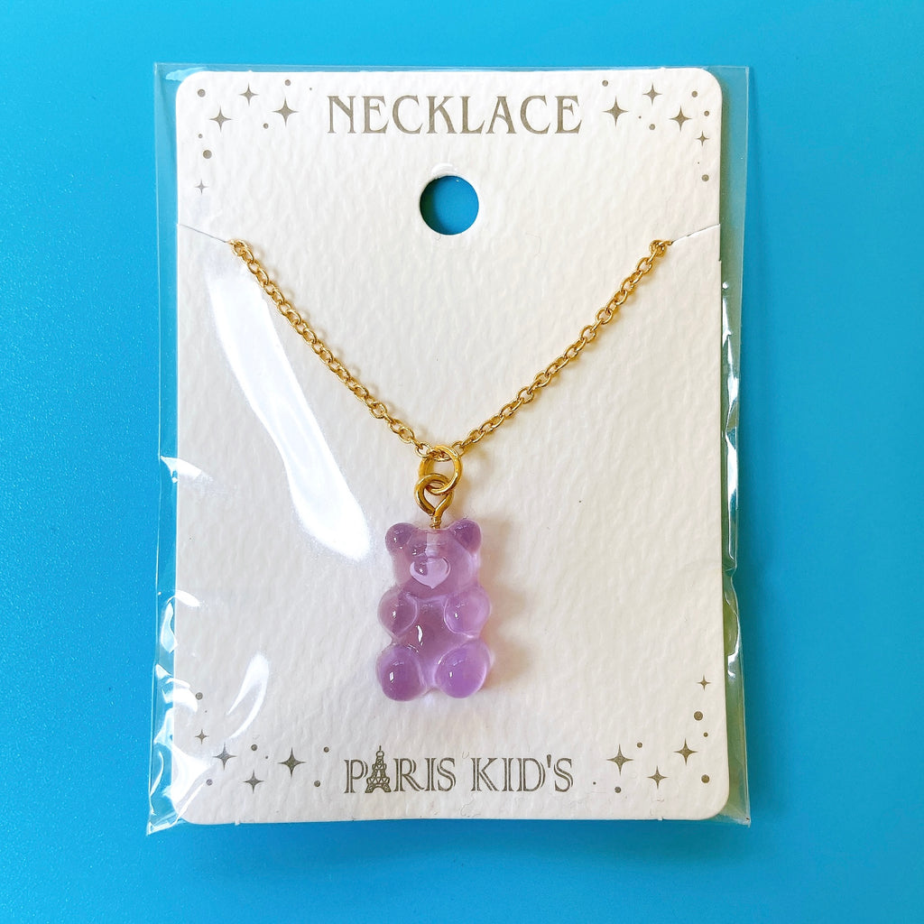 Paris Kids Gummy Bear candy necklace ~ LAST ONE!