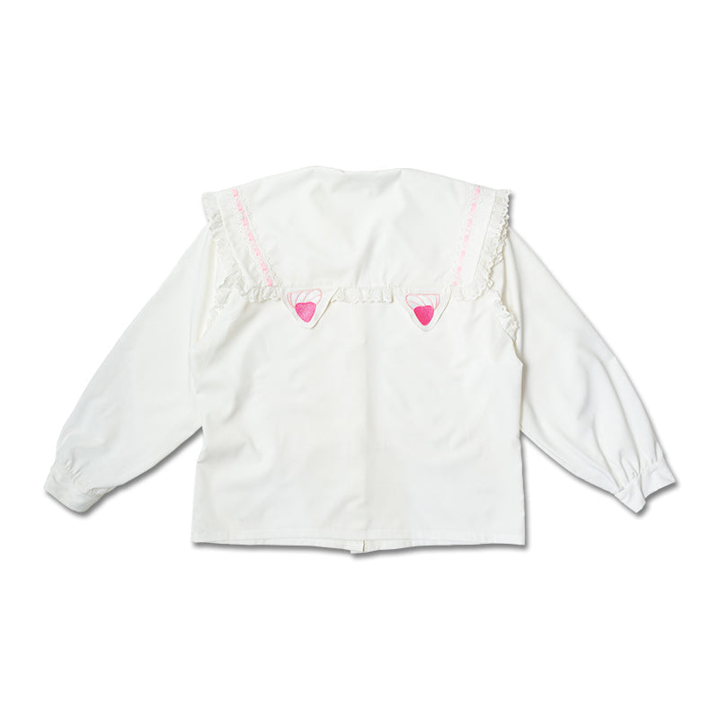 ACDC RAG "Whip Cat" sailor blouse