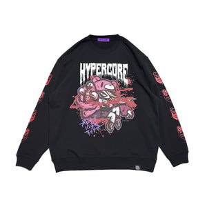 Hypercore x Gloomy Bear collab sweatshirt