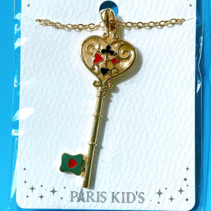 Paris Kids Alice In Wonderland key necklace ~ LAST ONE!