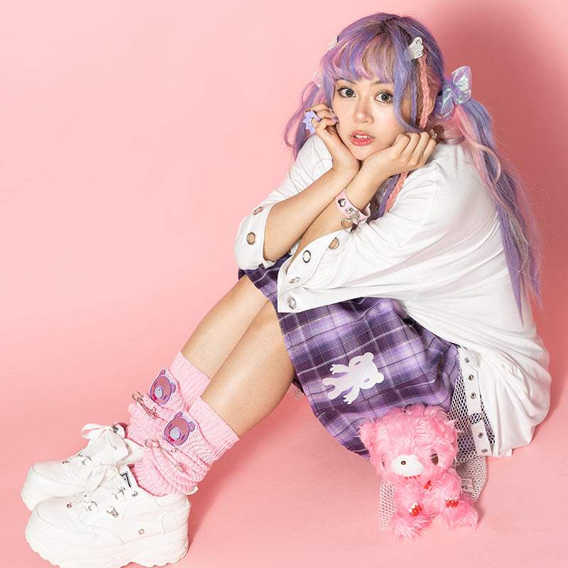 ACDC RAG & Gloomy Bear pastel long socks ~ LAST ONE!