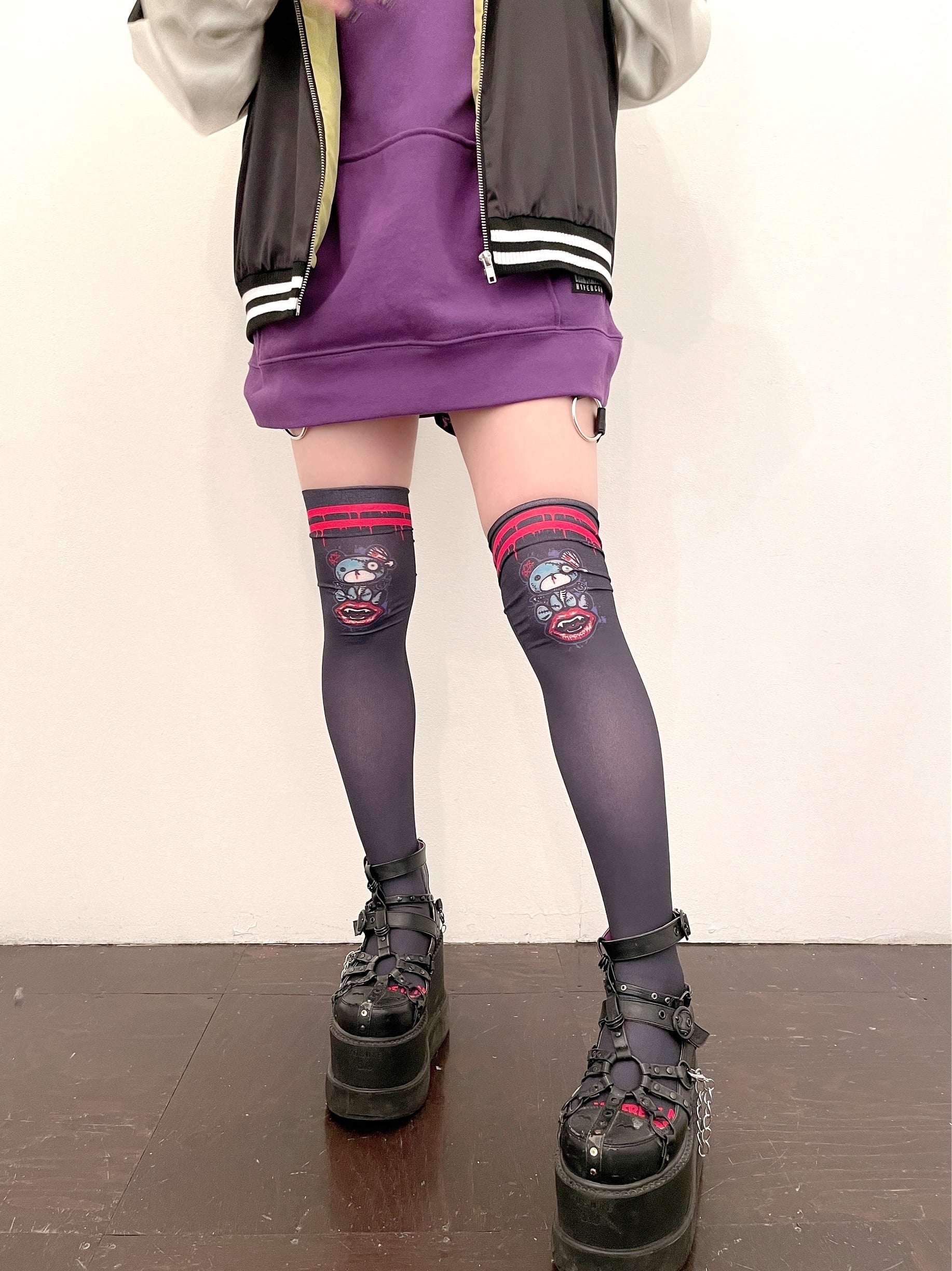 Hypercore "Where's My Candy?" knee high socks ~ LAST ONE!