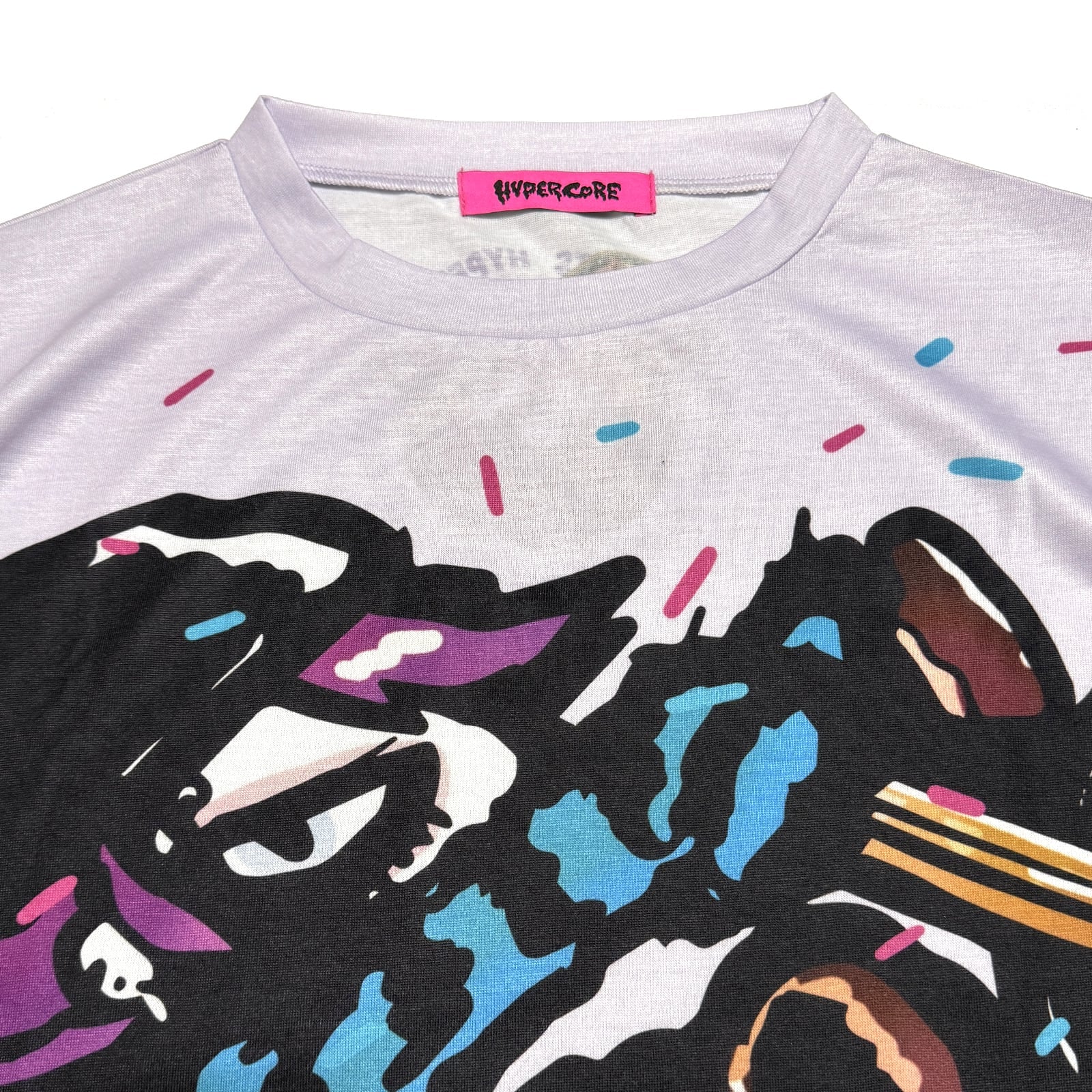 Hypercore Donuts "Delivery" zip t-shirt ~ LAST ONE!