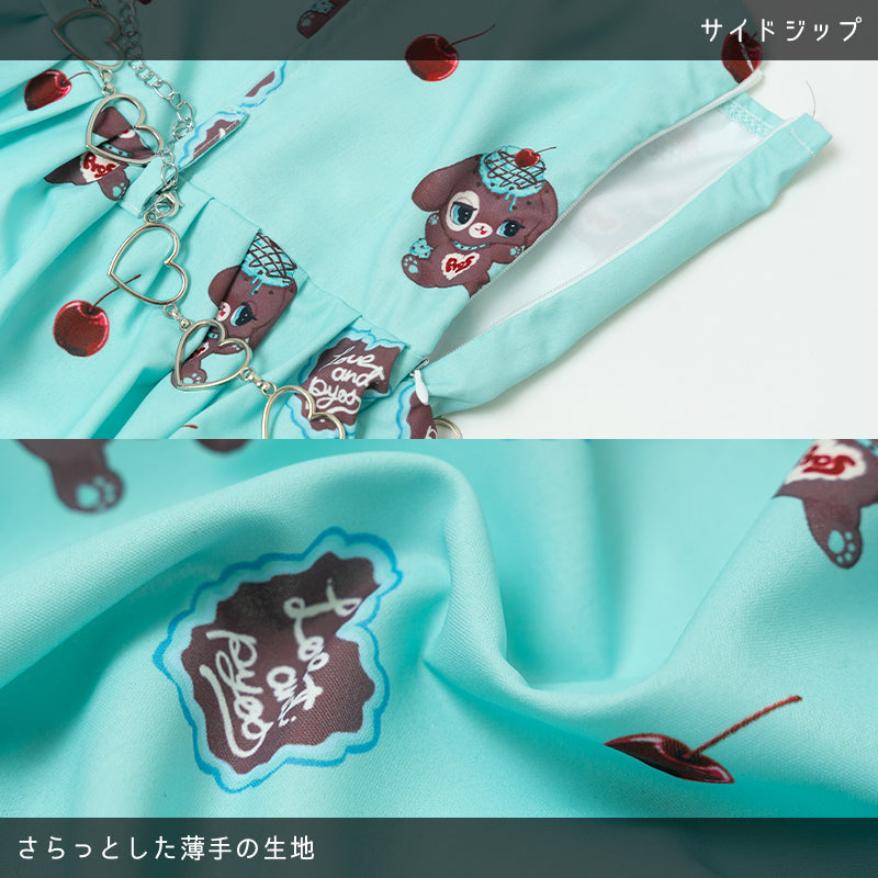 ACDC RAG x Pyos “Cherry Puppy” dress