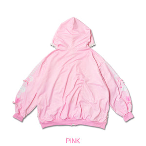 ACDC RAG "Whip Cat" pink hoodie