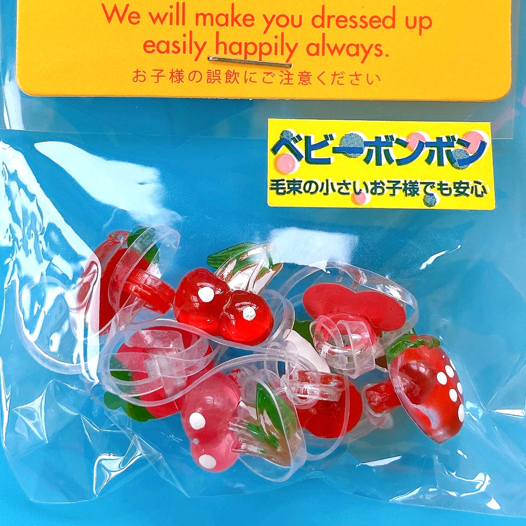 Paris Kids strawberries & cherries hair bands