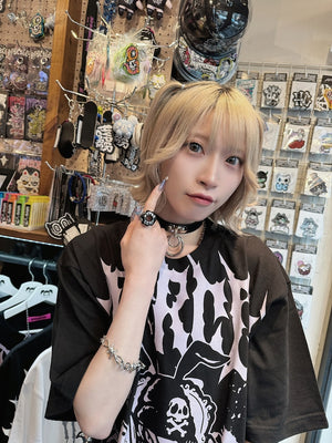 Hypercore "Itadakimasu" (let’s eat) black & purple t-shirt ~ LAST ONE!
