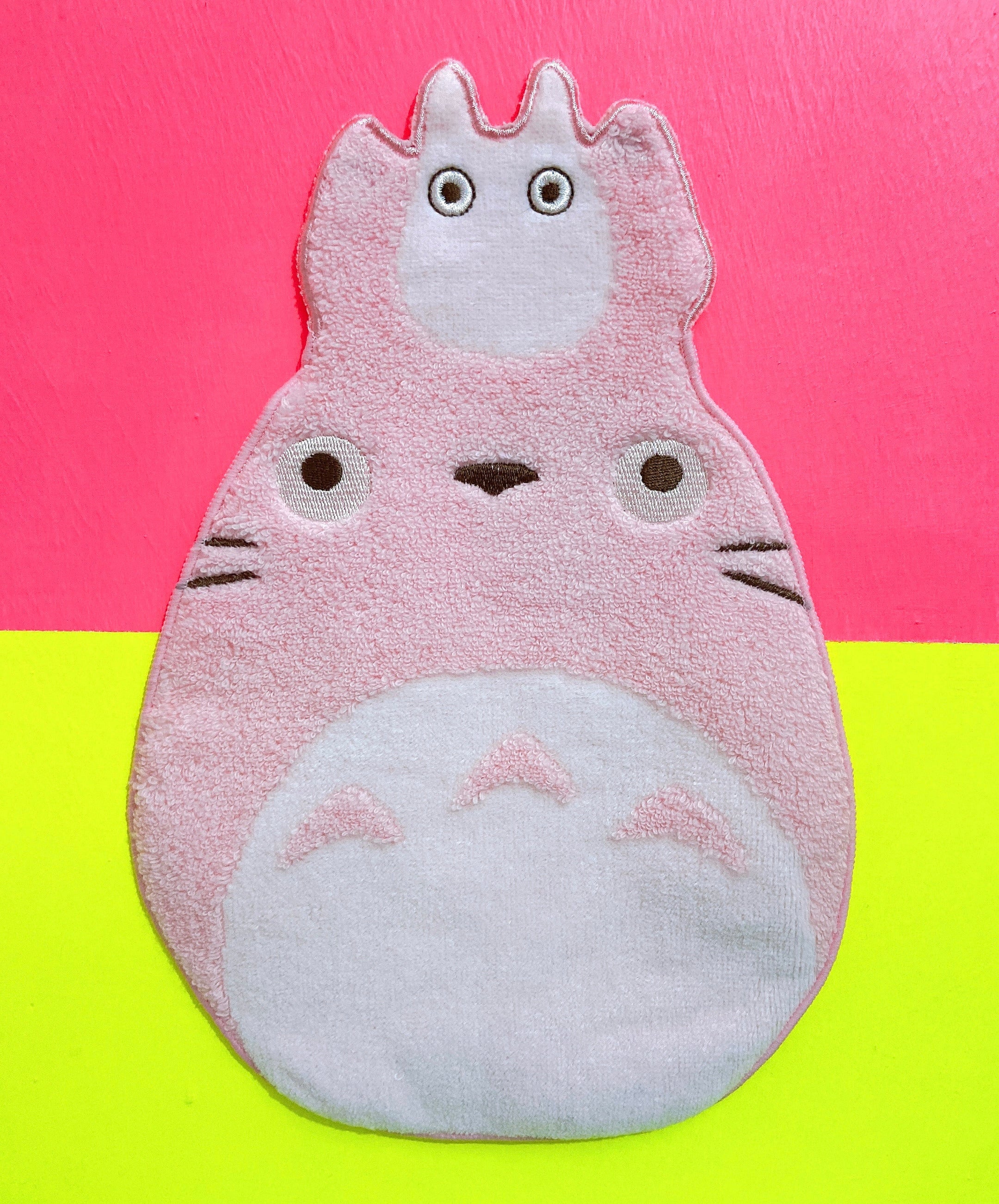 Studio Ghibli Museum EXCLUSIVE! Pink Tototo face cloth ~ LAST ONE!