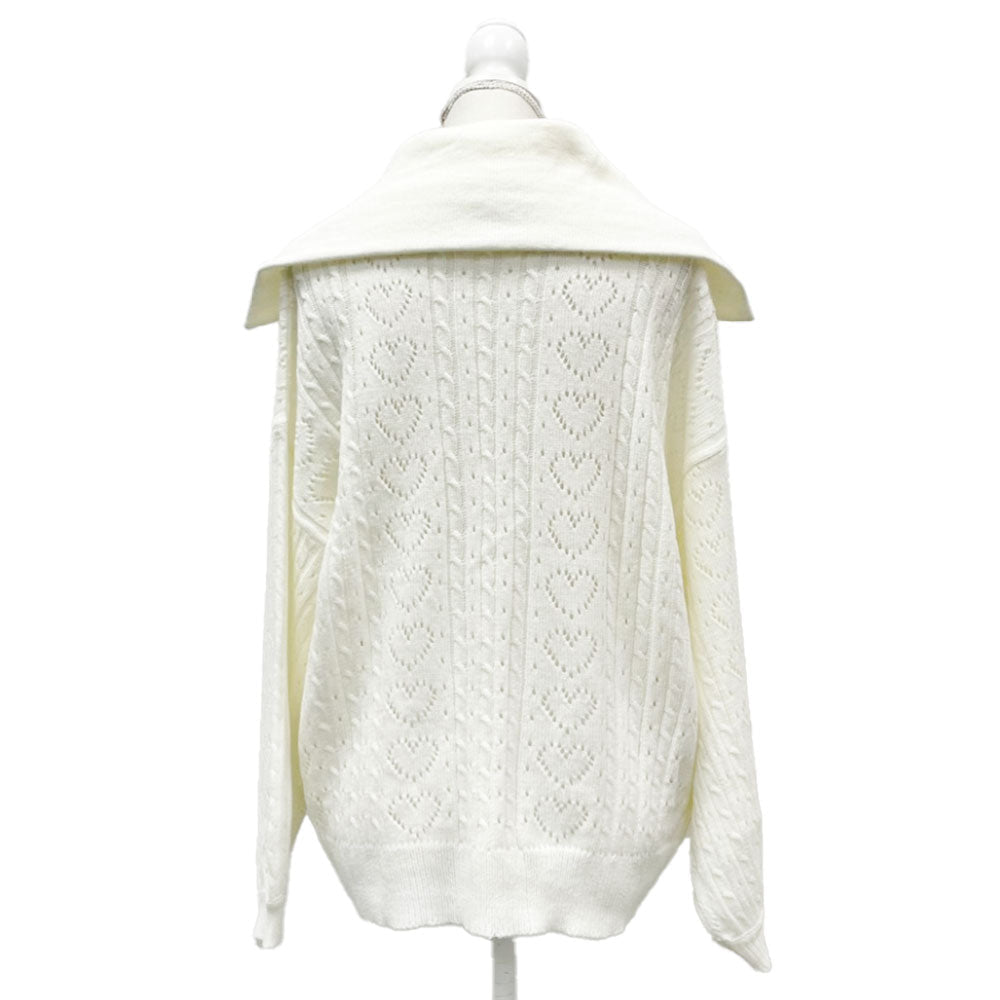 Dear My Love "Sailor Collar Frill" cardigan