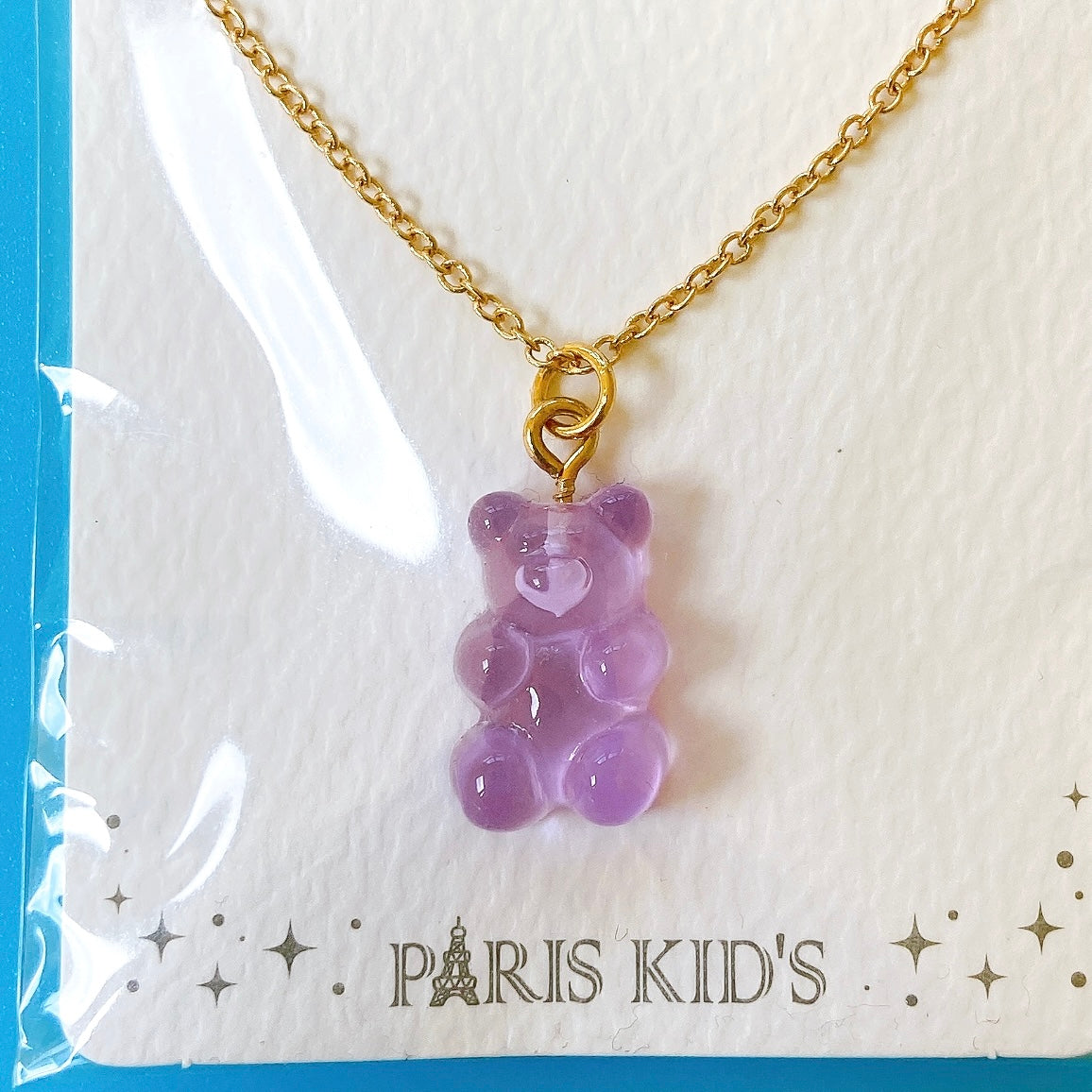 Paris Kids Gummy Bear candy necklace ~ LAST ONE!