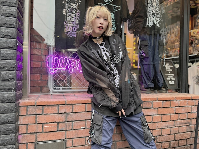 Hypercore "Itadakimasu" (let’s eat) black & purple t-shirt ~ LAST ONE!