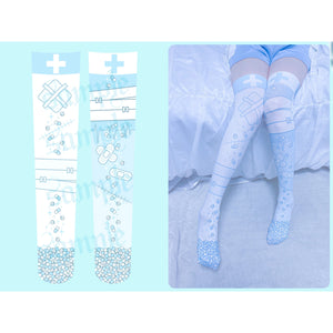 Menherachan pastel blue socks ~ LAST ONE!