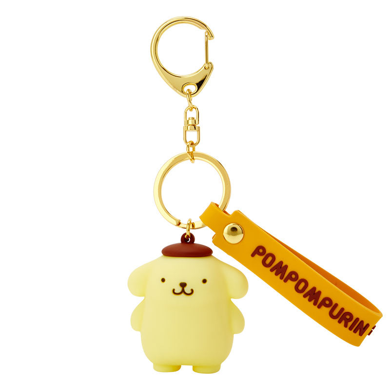 Sanrio Pompompurin 3D figure keyring