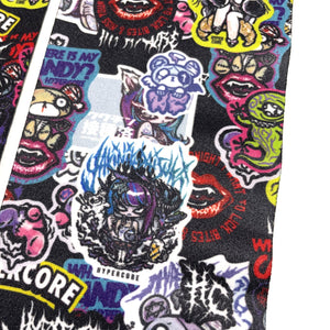 Hypercore "Stickers" knee high socks ~ LAST ONE!