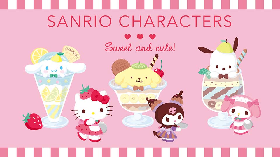 Sanrio "Parfait" stickers