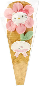 Sanrio Hello Kitty bendy flower plushie mascot