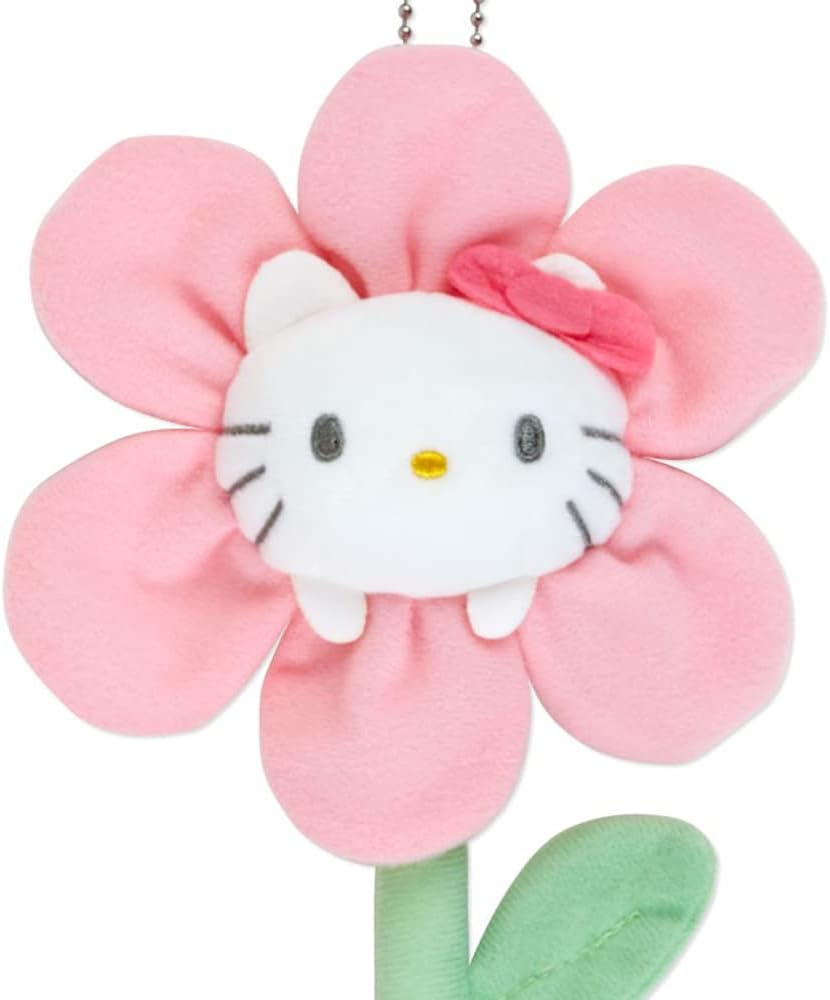 Sanrio Hello Kitty bendy flower plushie mascot