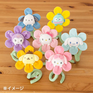 Sanrio Hello Kitty bendy flower plushie mascot