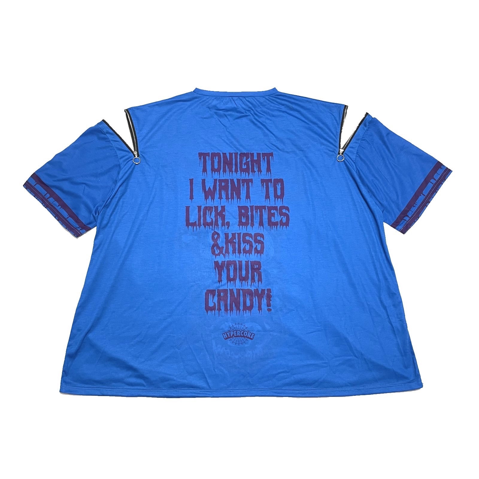 Hypercore "where is my candy?" zip t-shirt ~ LAST ONE!