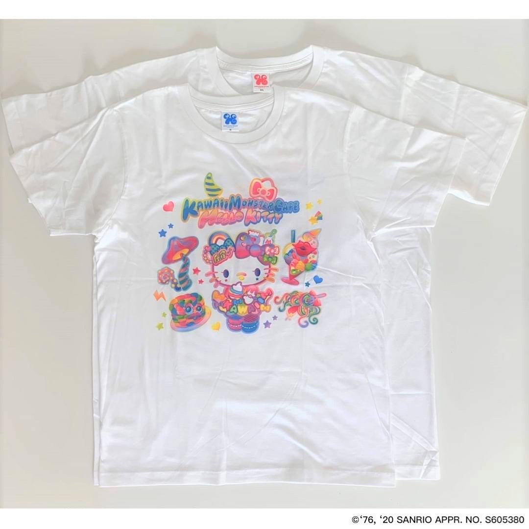 6% Dokidoki Kawaii Monster Cafe & Hello Kitty t-shirt
