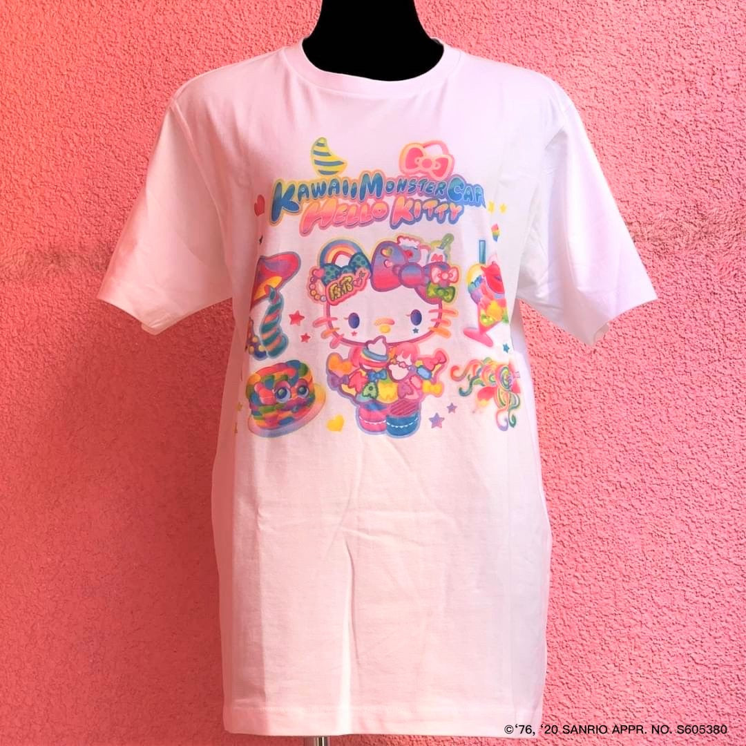 6% Dokidoki Kawaii Monster Cafe & Hello Kitty t-shirt