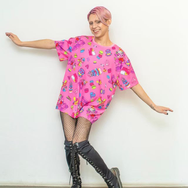 6% Dokidoki Kawaii Monster Cafe "Choppy" t-shirt