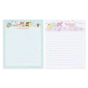 Sanrio characters "Cake" letter / invitations set with stickers