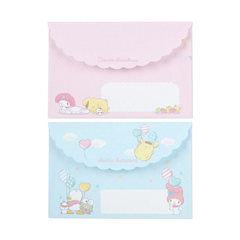 Sanrio characters "Cake" letter / invitations set with stickers