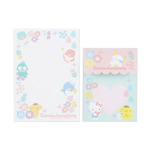 Sanrio characters "Cake" letter / invitations set with stickers