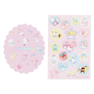 Sanrio characters "Cake" letter / invitations set with stickers