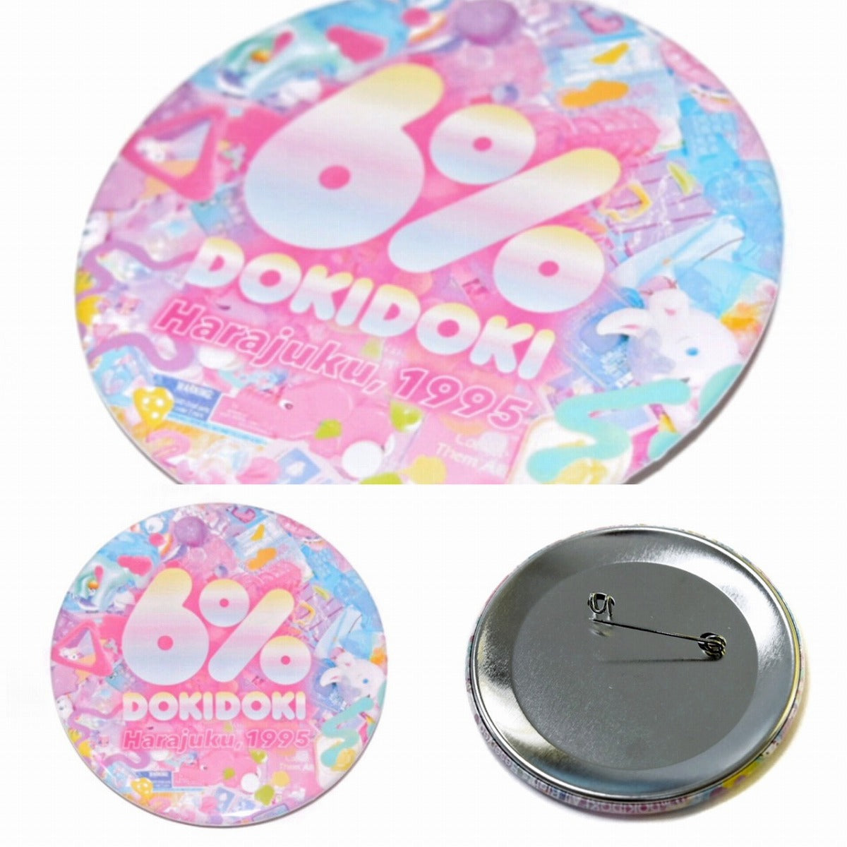 6% DOKIDOKI primal pop badge