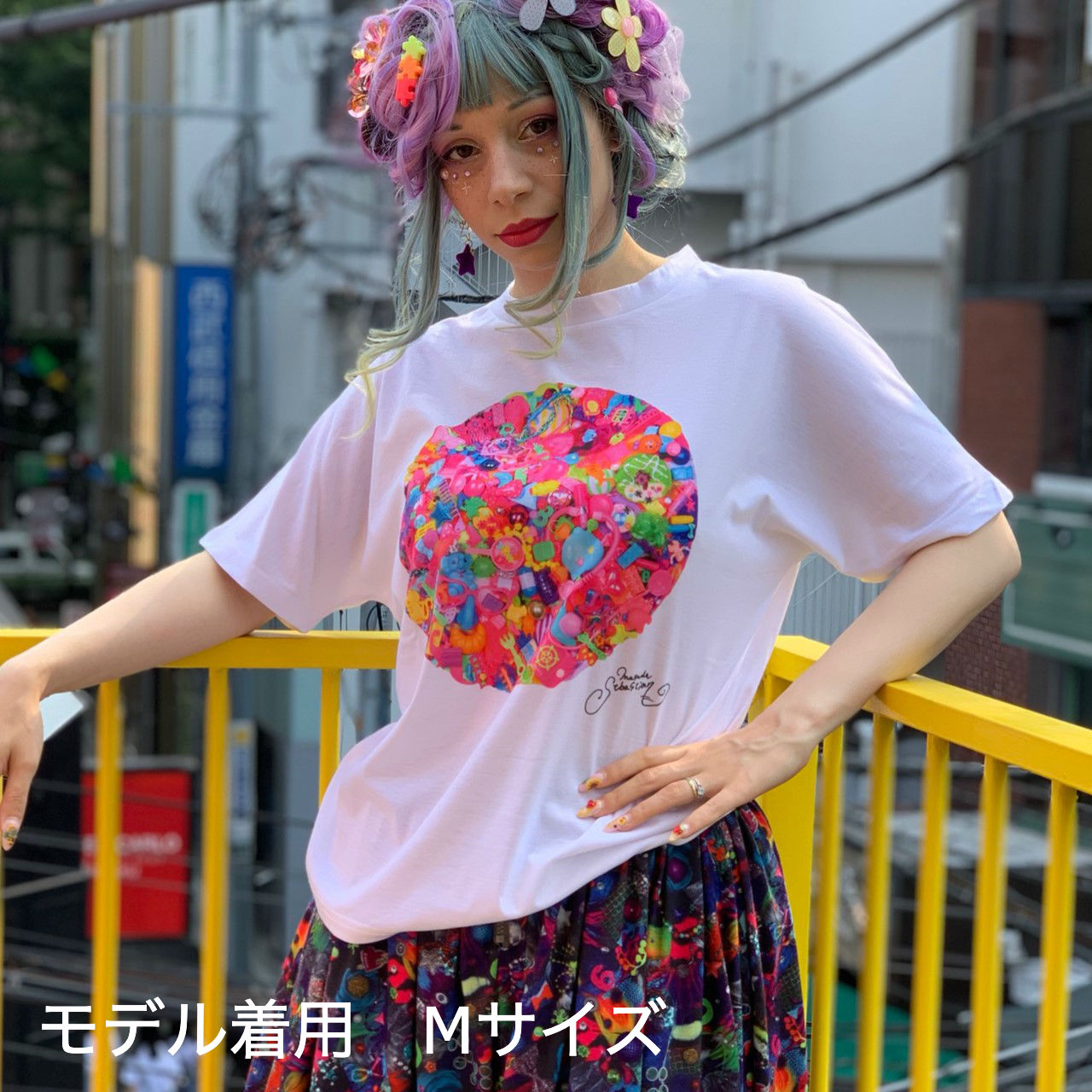 6% DOKIDOKI gravity t-shirt