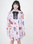 Ank Rouge lollipop kitten shirt dress